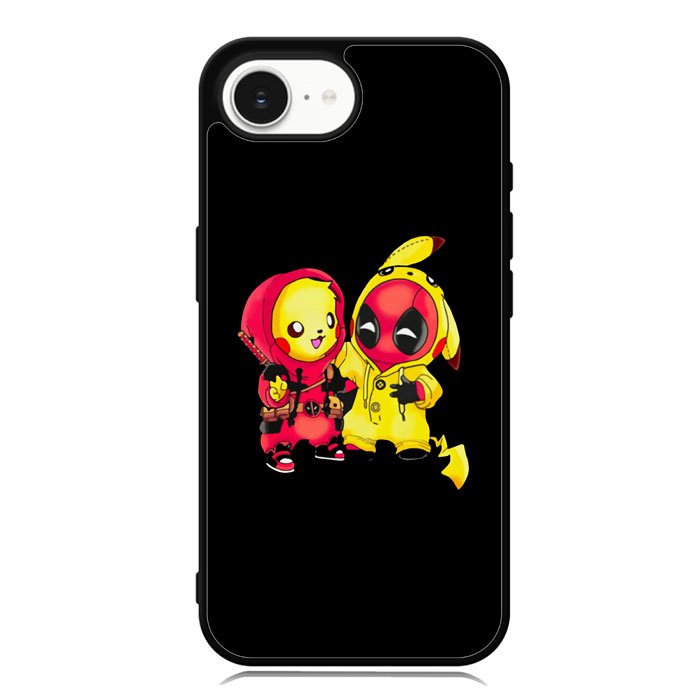 Pikachu Pokemon And Deadpool iPhone 16e Case DC1431