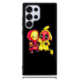 Pikachu Pokemon And Deadpool Samsung Galaxy S24 Ultra Case DC1431