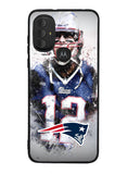 Tom Brady New England Patriots Motorola Moto G Pure 2021 , Moto G Power 2022 Case