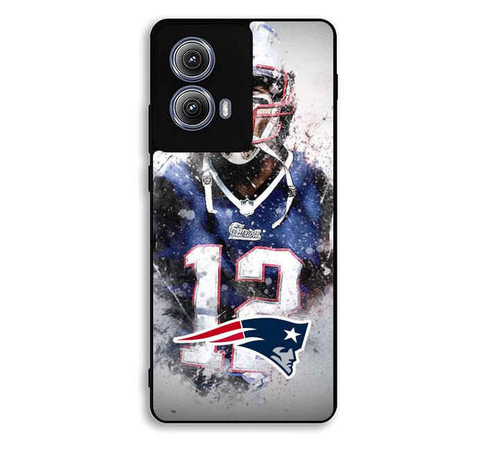 Tom Brady New England Patriots Motorola Moto Edge 2024 Case DC3525