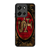 49ers Logo 2nd Motorola Moto G 5G 2025 Case DC6925
