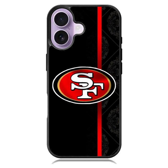 San Francisco 49Ers iPhone 16 Case DC1611