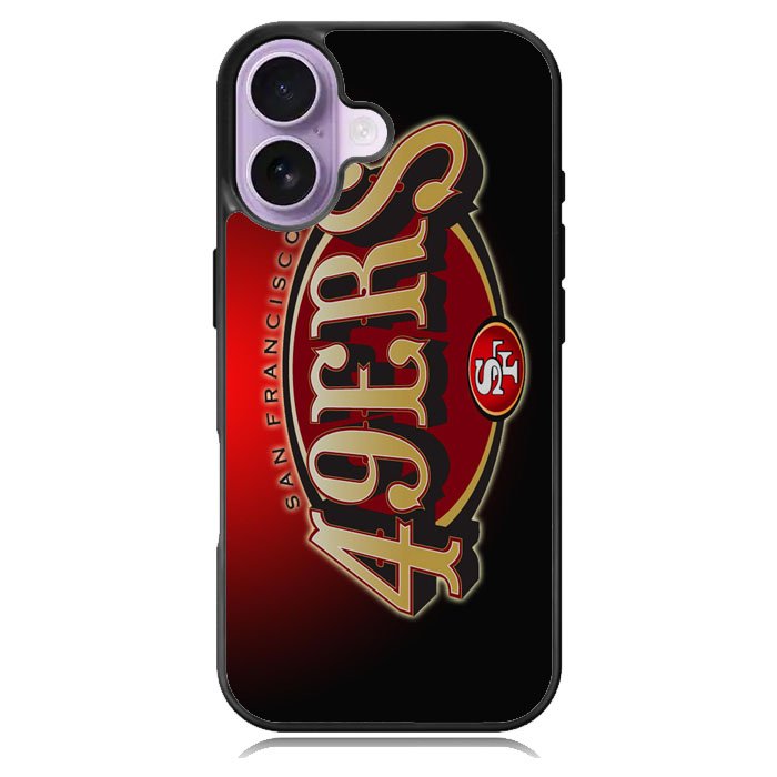 San Francisco 49Ers iPhone 16 Case DC1610