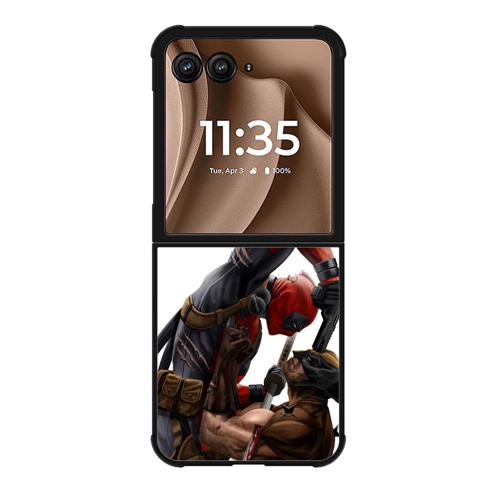 Deadpool VS Wolverine Motorola Moto RAZR Plus 2025 Case