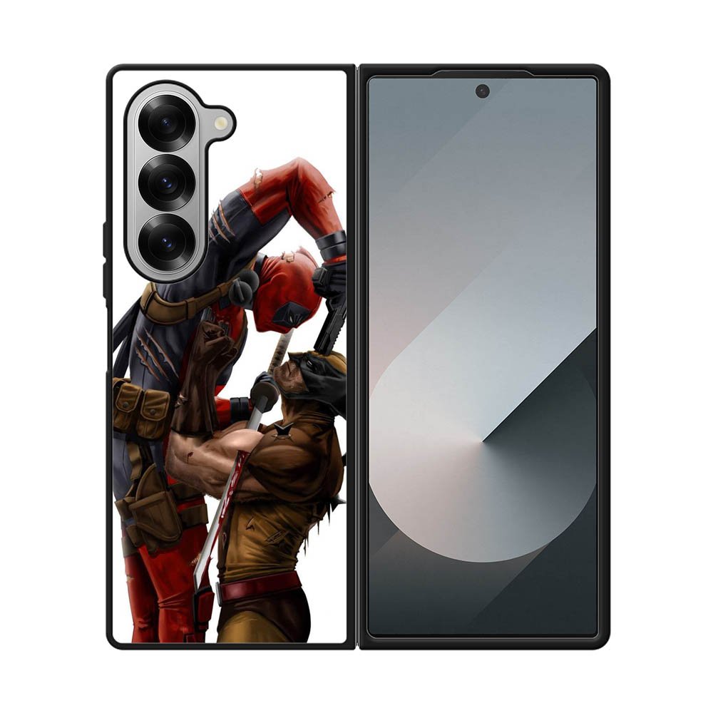 Deadpool VS Wolverine Samsung Galaxy Z Fold 7 5G Case