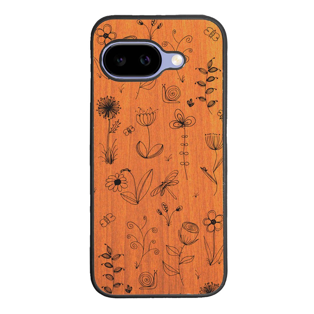 Botanical Plants Wood Google Pixel 10A Case