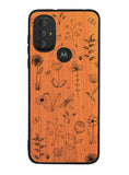 Botanical Plants Wood Motorola Moto G Pure 2021 , Moto G Power 2022 Case