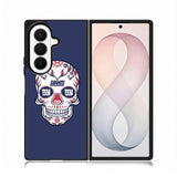 New York Giants Skull Samsung Galaxy Z Fold 8 Ultra Case DC1248