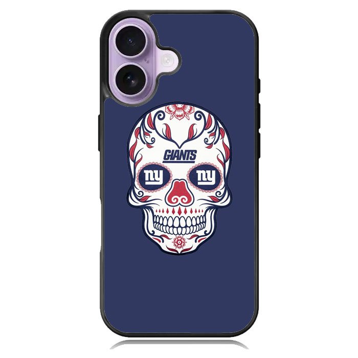 New York Giants Skull iPhone 16 Plus Case DC1248