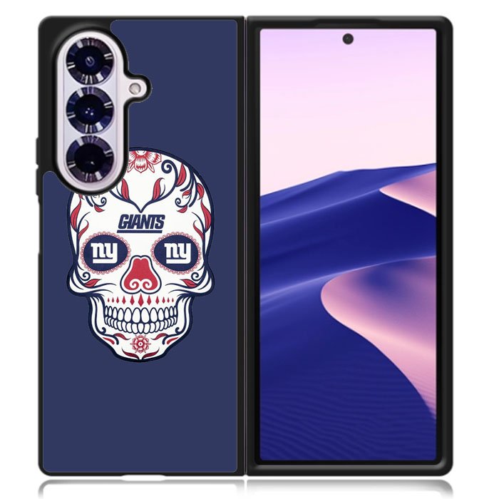 New York Giants Skull Samsung Galaxy Z Fold 7 Case DC1248