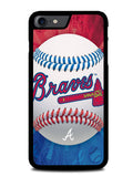 Atlanta Braves Logo iPhone SE 2nd Generation 2020 Case BLN2121