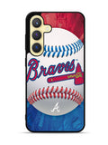 Atlanta Braves Logo 3rd Samsung Galaxy S25 Plus 5G , Samsung Galaxy S25+ 5G Case