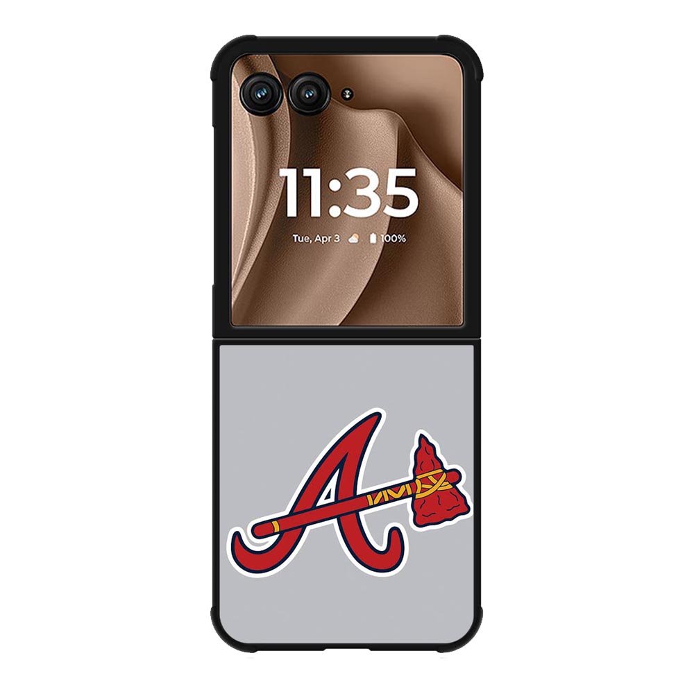 Atlanta Braves Logo 2nd Motorola Moto RAZR Plus 2025 Case