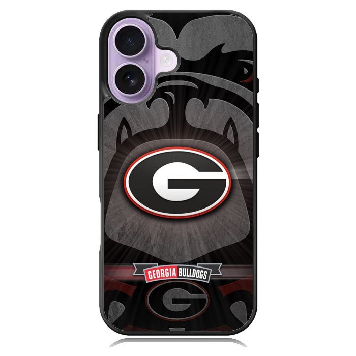 Georgia Bulldogs iPhone 16 Case DC0689