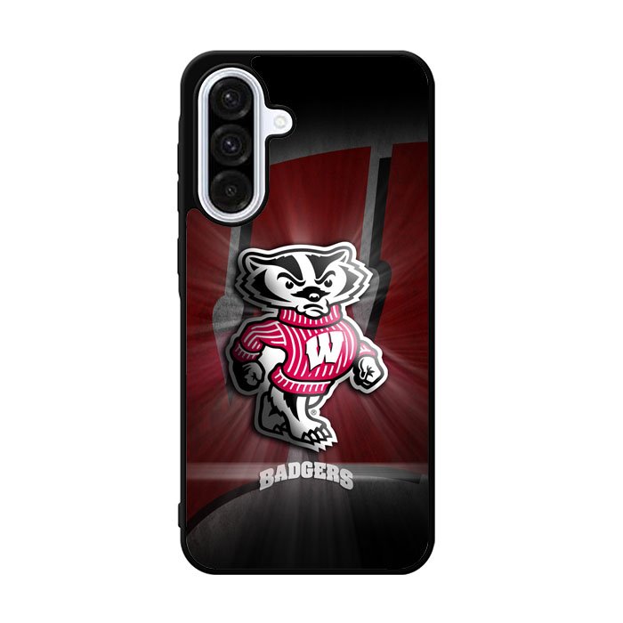 wisconsin badger logo Samsung Galaxy A36 Case DC3488