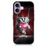 Wisconsin Badger Logo iPhone 16 Case DC1975