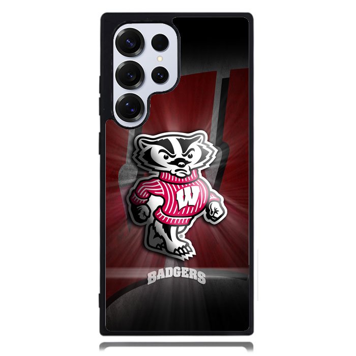 Wisconsin Badger Logo Samsung Galaxy S25 Ultra Case DC1975