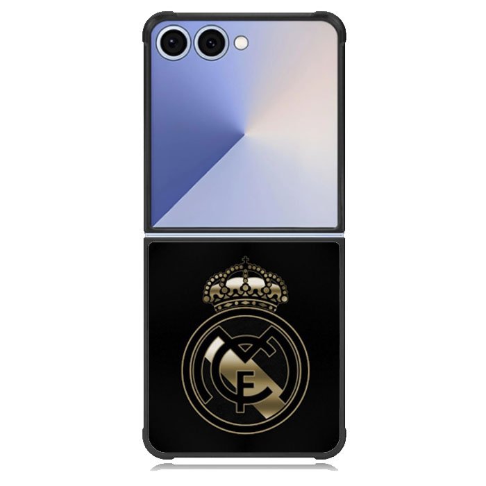 Real Madrid Gold Samsung Galaxy Z Flip 7 Case DC1551