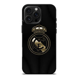 Real Madrid Gold iPhone 16 Pro Max Case DC1551
