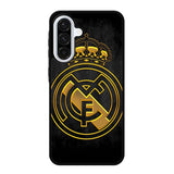 Real Madrid Gold Samsung Galaxy A36 Case DC1550