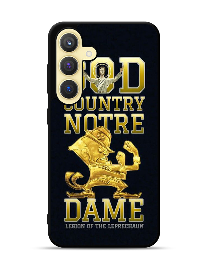 notre dame fighting irish 4th Samsung Galaxy S24 Plus 5G , Samsung Galaxy S24+ 5G Case