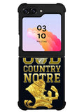 notre dame fighting irish 4th Samsung Galaxy Z Flip 5 5G 2023 Case