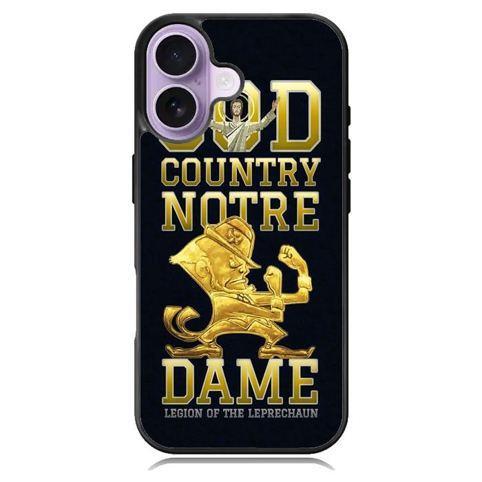 Notre Dame Fighting Irish iPhone 16 Case DC1300