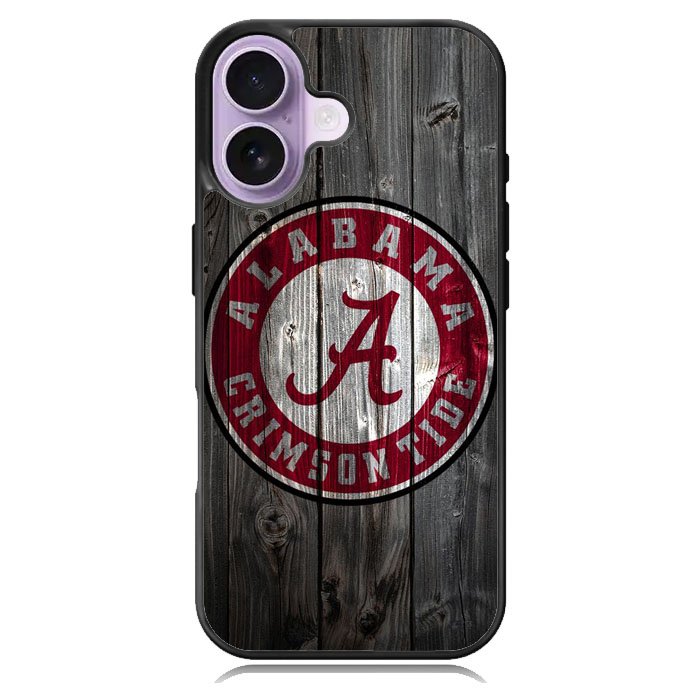 Alabama Crimson Tide iPhone 16 Case DC0043