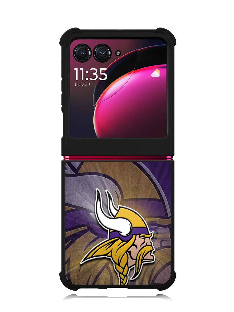 minnesota vikings 3rd Motorola Moto Razr Plus 2023 , Moto Razr+ 2023 Case