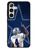 Dak Prescott Cowboys 1st Samsung Galaxy S25 5G Case