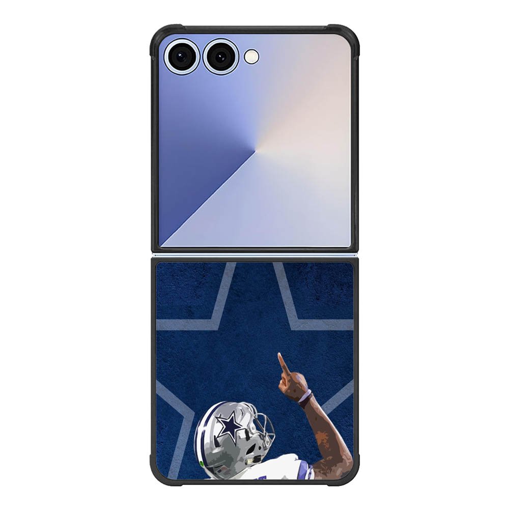 Dak Prescott Cowboys 1st Samsung Galaxy Z Flip 7 5G Case