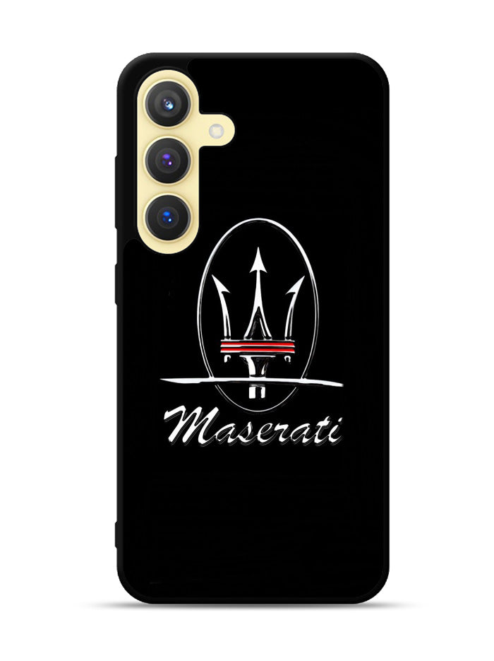 maserati logo 2nd Samsung Galaxy S24 Plus 5G , Samsung Galaxy S24+ 5G Case
