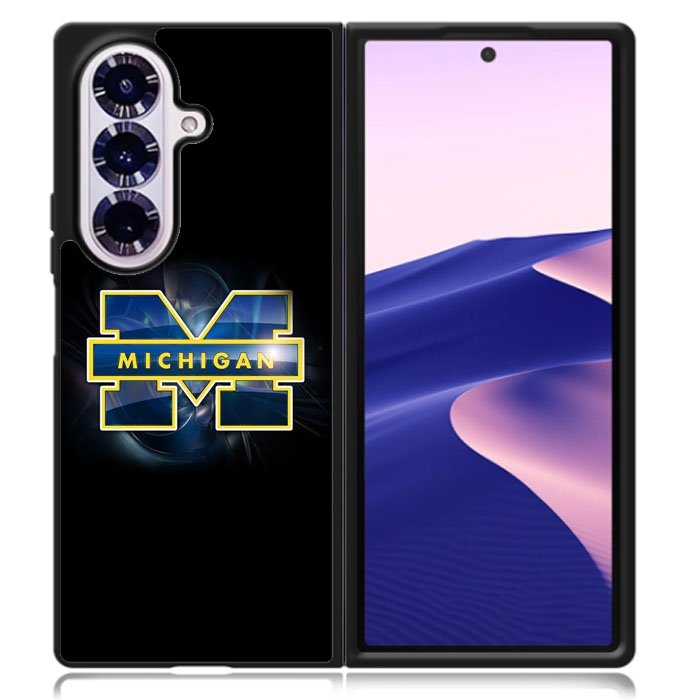 Michigan Wolverines Samsung Galaxy Z Fold 7 Case DC1157