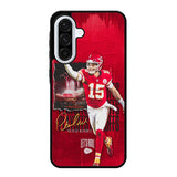 Patrick Mahomes Wallpaper Samsung Galaxy A26 Case DC1384
