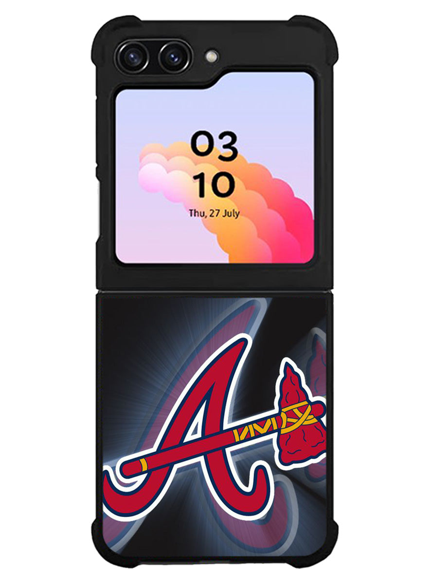 atlanta braves logo 1st Samsung Galaxy Z Flip 5 5G 2023 Case
