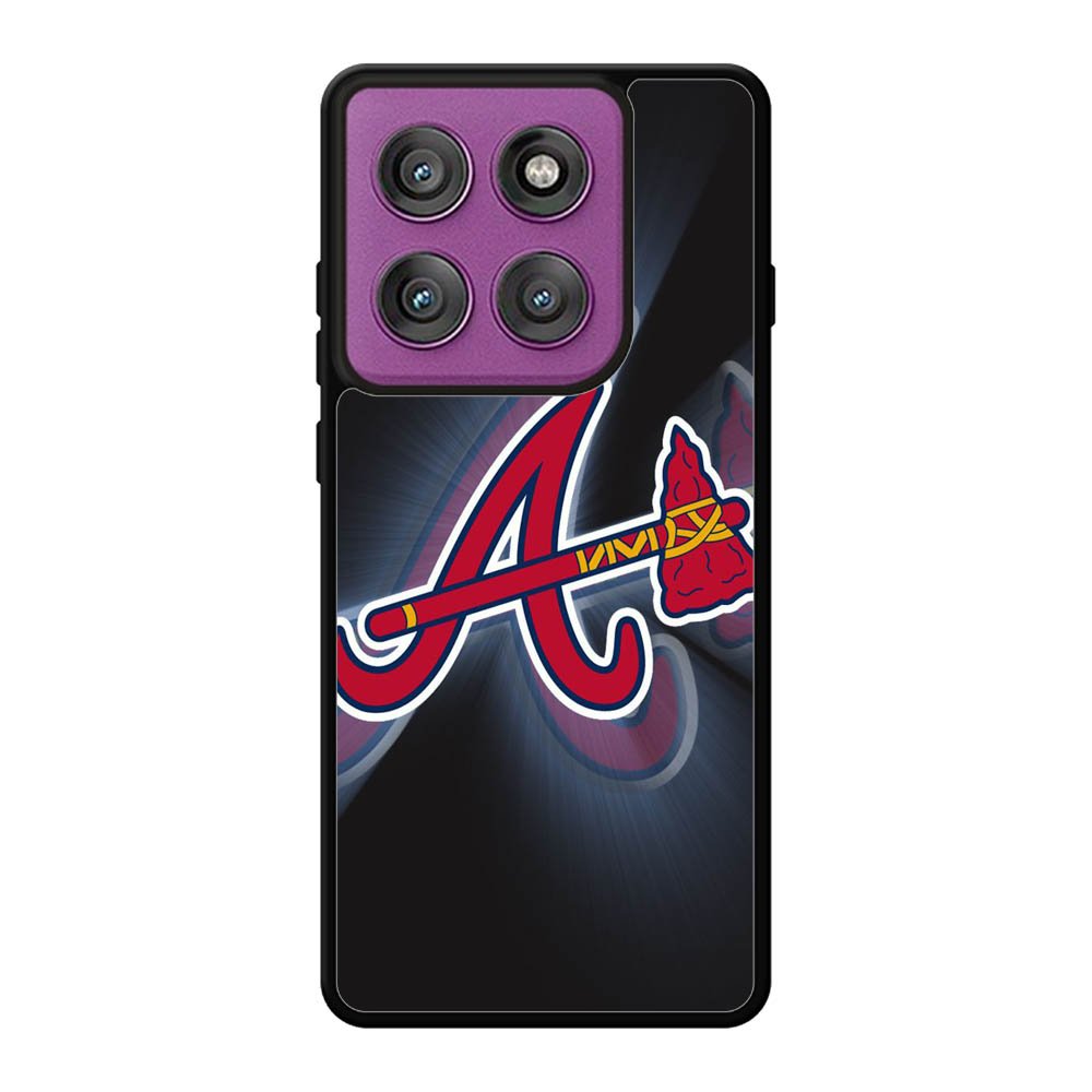 atlanta braves logo 1st Motorola Moto Edge 60 Pro Case