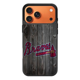 atlanta braves wood iPhone 18 Pro Case
