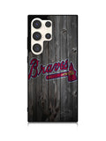 atlanta braves wood Samsung Galaxy S24 Ultra 5G Case