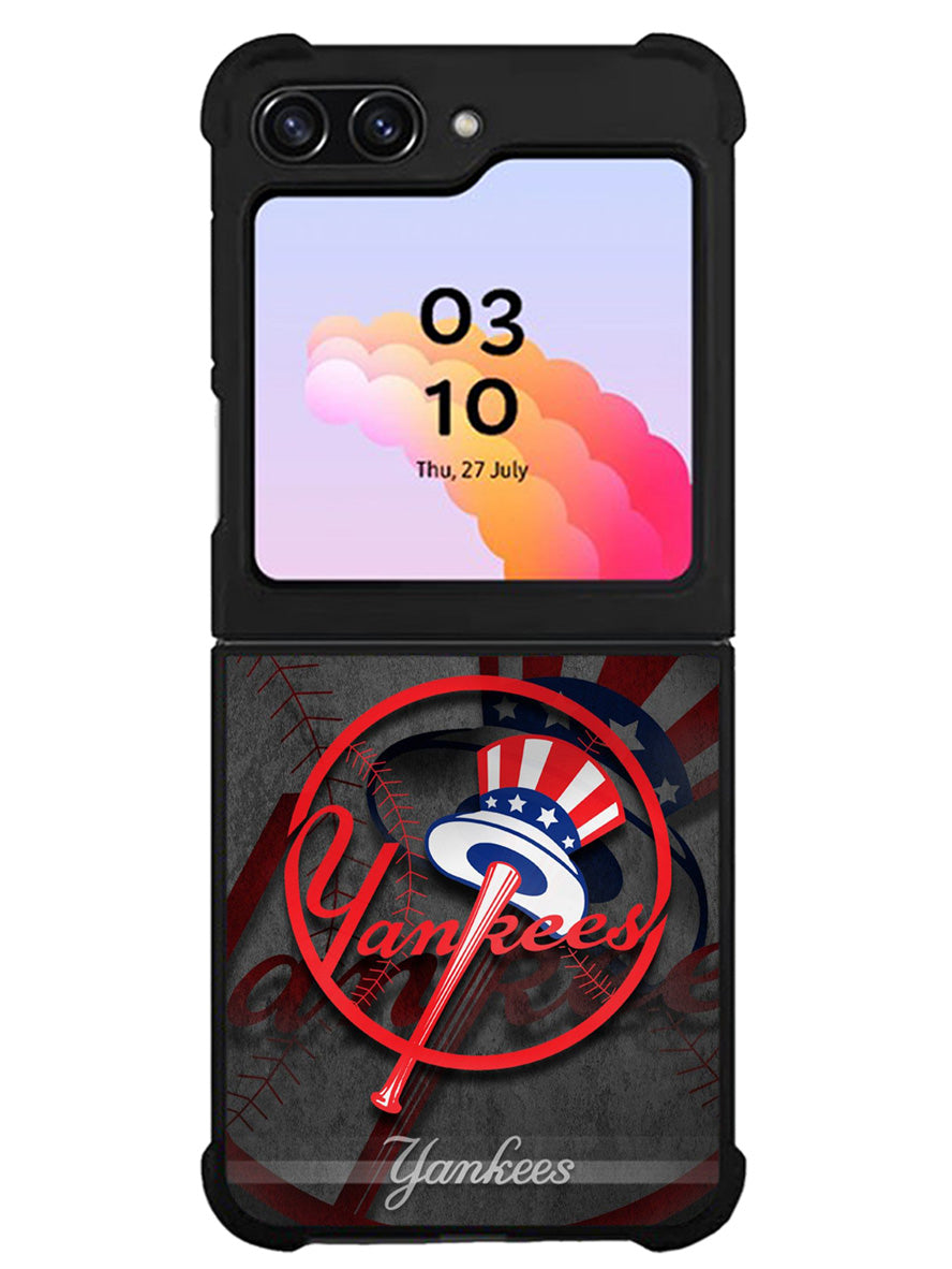 new york yankees logo 7th Samsung Galaxy Z Flip 5 5G 2023 Case