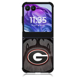 Georgia Bulldogs Logo 2nd Motorola Moto Razr Plus 2024 , Moto Razr+ 2024 Case