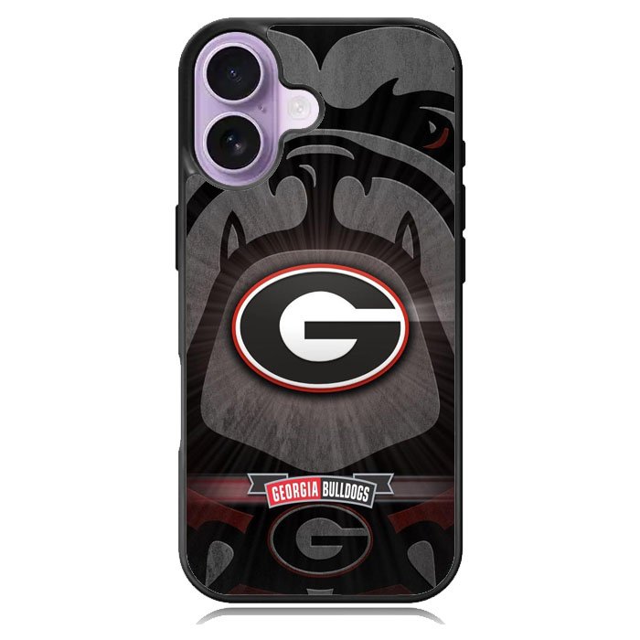 Georgia Bulldogs Logo XiPhone 16 Plus Case DC0691