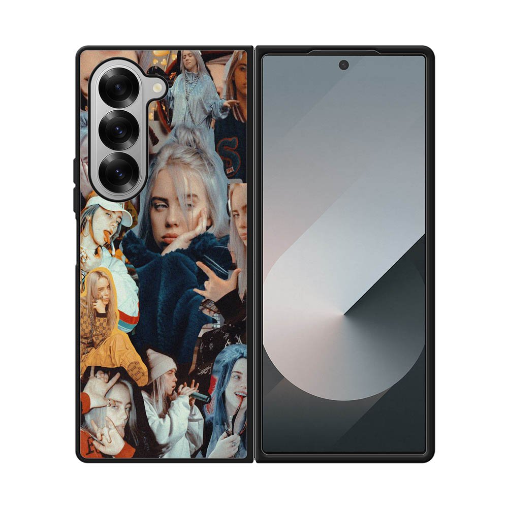 BILLIE EILISH SINGER COLLAGE Samsung Galaxy Z Fold 7 5G Case
