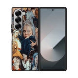 BILLIE EILISH SINGER COLLAGE Samsung Galaxy Z Fold 7 5G Case