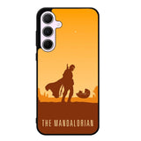 Baby Yoda And Mandalorian XSamsung Galaxy A35 5G Case DC0128