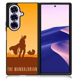 Baby Yoda And Mandalorian XSamsung Galaxy Z Fold 7 Case DC0128