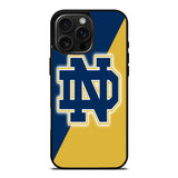 Notre Dame Fighting Irish iPhone 16 Pro Case DC1302