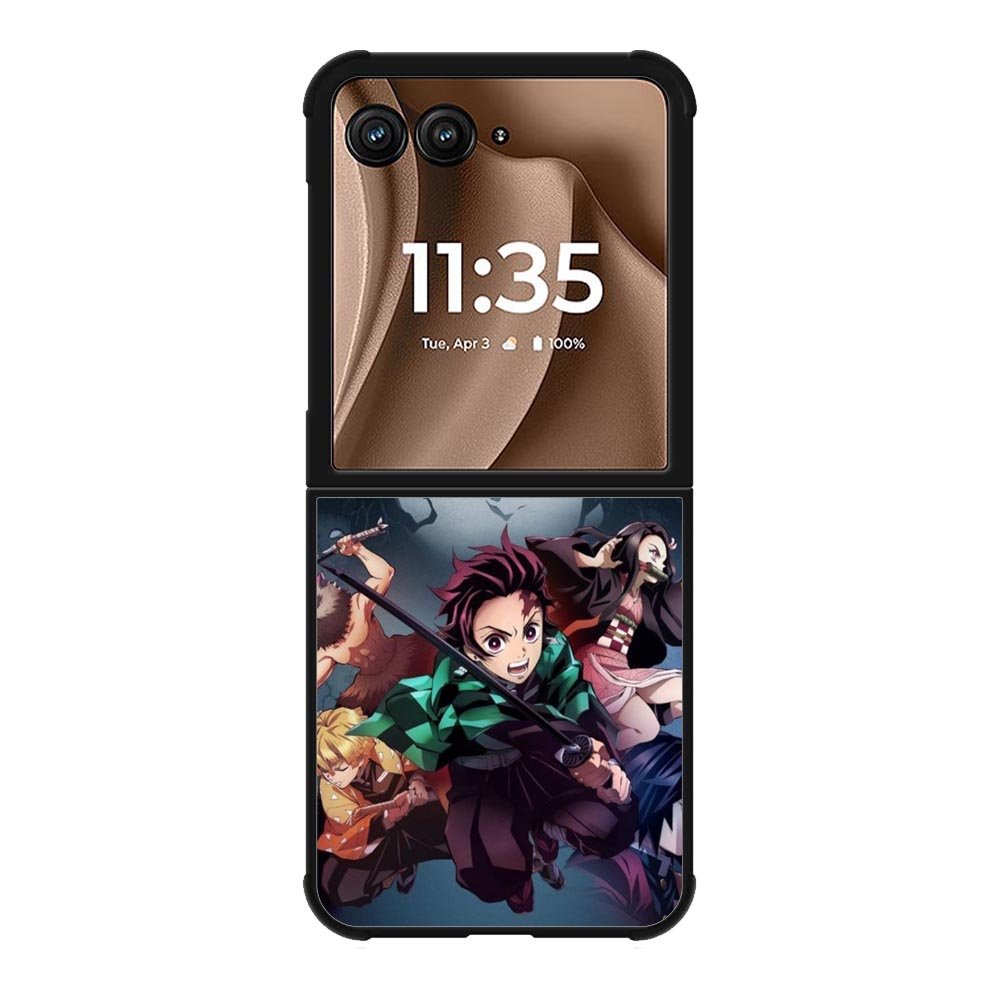 Demon Slayer Kimetsu no Yaiba 1st Motorola Moto RAZR Plus 2025 Case