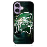 Michigan State iPhone 16 Plus Case DC1148