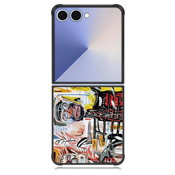 Jean Michel Basquiat XSamsung Galaxy Z Flip 7 Case DC0903