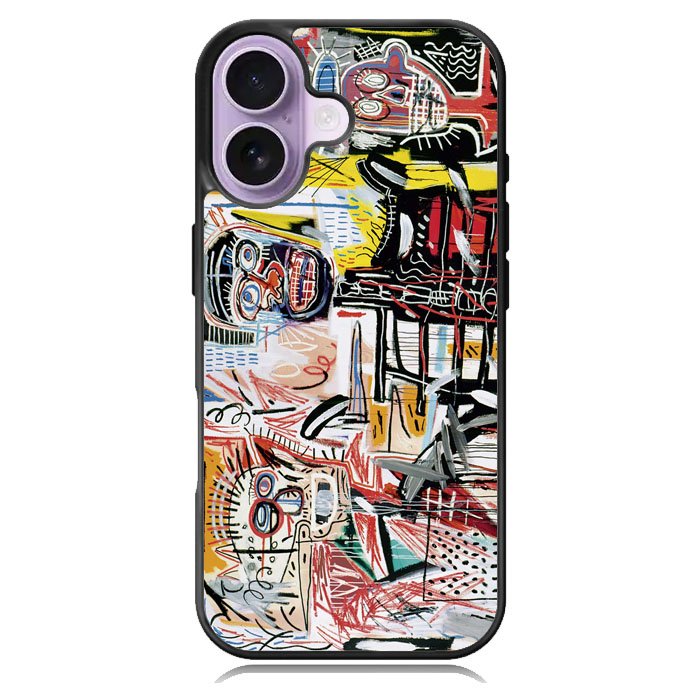 Jean Michel Basquiat XiPhone 16 Plus Case DC0903